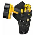 Clc Tool Holster: 0 Pockets, Bits and Accessories/Cordless Drill, Belt Slot, Open Top