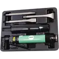 Industrial Duty Air Needle/Chisel Scaler Kit; 1-17/32" Stroke with 4600 Blows Per Minute