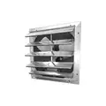 1/3 hp HP 24 in-Dia. 115 VAC V Shutter Mount Exhaust Fan, 25" Square Opening Required