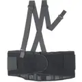 Condor Back Support with Stay: Universal Back Support Size, 9 in Wd, 28 in to 46 in Fits Waist Size