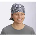 Evaporative Cooling Triangle Hat, Cotton with Acrylic Polymers, Blue, Universal,1 EA