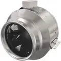 Galvanized Steel Inline Centrifugal Duct Fan, Fits Duct Dia. 12", Voltage 120 V