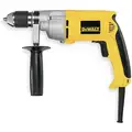 Dewalt 1/2" Electric Drill, 7.8 Amps, Pistol Grip Handle Style, 0 to 600 No Load RPM, 120VAC
