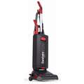Sanitaire Upright Vacuum, Disposable Bag, 12" Cleaning Path Width, 105 cfm, 17.0 lb. Weight
