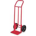 Dayton Hand Truck, 1000 lb. Load Capacity, Continuous Frame Flow-Back, 14" Noseplate Width