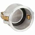 Dust Cap: 2 in Coupling Size, 250 psi Max. Working Pressure @ 70 F, 2 25/32 in Overall Lg, Nitrile