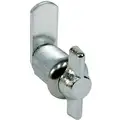 Wing Handle Keyless Cam Lock, For Door Thickness (In.) 9/16 with Bright Nickel Finish