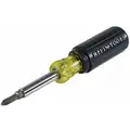 Klein Tools Multi-Bit Screwdriver 3-Pc., 5-in-1, General Purpose, 7-1/2" Overall Length
