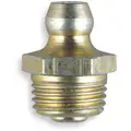 Grease Fitting: 1/8"-28 Fitting Thread Size, BSPT, Steel, 39/64 in Overall Lg, 10 PK