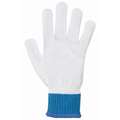 Whizard Cut Resistant Glove, ANSI/ISEA Cut Level 5 Lining, White, S, EA 1