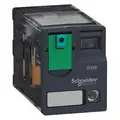 Schneider Electric 24VDC Coil Volts, General Purpose Relay, 6A @ 277VAC/8A @ 28VDC Contact Rating, Square