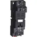 Schneider Electric Relay Socket, Socket Type: Standard, Socket Style: Square, Number of Pins: 8