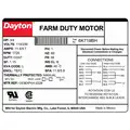 Dayton 3/4 HP High Torque Farm Duty Motor,Capacitor-Start,1725 Nameplate RPM,115/230 Voltage,Frame 56