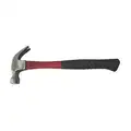Westward Carbon Steel Curved Claw Hammer, 16.0 Head Weight (Oz.), Smooth, 1-1/8" Face Dia.