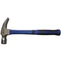 Westward Carbon Steel Framing Hammer, 28.0 Head Weight (Oz.), Milled, 1-5/16" Face Dia.