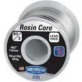 Worthington Rosin Core Solder, Dia 0.062", 1lb