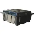 Quick Cable Battery Box: Commercial Vehicles, Dual Group 8D Fits Battery Size Group, Removable Lid