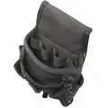 CLC Black, Tool Pouch, Polyester, For Maximum Belt Width 2-3/4"