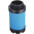 Coalescing Filter Element, 0.01 micron, For Use with Stock Number 4ZL23, 4ZL24, 4ZL25, 4ZL26