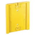 Yellow Wall Mount Plate For
