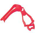 Glove Clip, Red, Holds (1) Pair of Gloves, Mounts On Belts, Tool Belts, Pants and Other Clothing