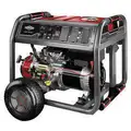 Briggs & Stratton Electric/Recoil Gasoline Portable Generator, 7000 Rated Watts, 8750 Surge Watts, 120VAC/240VAC