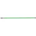 Tough Guy Color Coded Handle: Threaded, Std, Fiberglass, 60 in Lg, 1 in Dia, Green, Fixed Handle