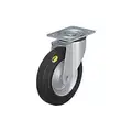 Light- Medium Duty, Swivel Plate Caster with Flat-Free Wheels; 770 lb. Load Rating, 8" Wheel Dia.