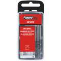 Rotozip Drywall Bit: High Speed Steel, 1/8 in Drill Bit Dia, 1 in Cutting Dp, Drywall, 8 PK