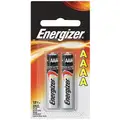 Energizer Max, AAAA Battery, Alkaline, Premium, 1.5V DC, PK 2