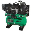 Stationary Air Compressor/Generator/Welder: 2 Stage, 14 hp Engine, Subaru, 15.7 cfm