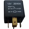 Automotive Relay, 12VDC, 20A @ 12V, 5 Pins, SPDT, Pin Config: B1, Application: Change Over