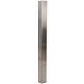 Corner Guard, 304 Stainless Steel, 48" Height, 3-1/2" Width, 1/16" Thickness