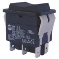 Power First Rocker Switch, Contact Form: DPDT, Number of Connections: 6, Terminals: 0.250" Quick Connect Tab