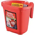 Handy Paint Products Paint Bucket: 1 pt Capacity, 6 1/2 in, 6 in Overall Lg, 6 in Overall Wd