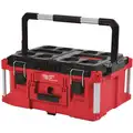 Plastic, Tool Case, 22-1/8"Overall Width, 16-1/4"Overall Depth, 11-1/8"Overall Height