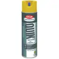 Krylon Industrial Marking Paint: Inverted Paint Dispensing, Safety Yellow, 20 oz, 468 Linear ft
