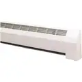 Classic Conventional Hydronic Baseboard Heater, Architectural, Floor, Length 24-3/4", Height 9-1/8"