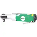Air Powered, Ratchet, 90 PSI, 1/4" Square Drive Size