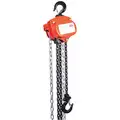 Manual Chain Hoist, 1000 lb. Load Capacity, 20 ft. Hoist Lift, 25/32" Hook Opening