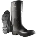 Dunlop Rubber Boot: Defined Heel/Puncture-Resistant (PR)/Steel Toe/Waterproof, Rigid Steel, PVC/Steel, 1 PR