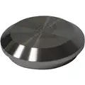 T304 Stainless Steel Male Cap, E Line Connection Type, 2-1/2" Tube Size