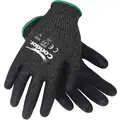 Coated Gloves: XL ( 10 ), ANSI Cut Level A4, Palm, Dipped, Polyurethane, HPPE ( 13 ga ), 1 PR