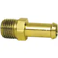 Male Pipe Rigid, Fuel Fitting, Brass, 3/8" x 1/8"