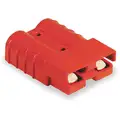 Anderson Power Products Power Connector, Red, 6 Wire Size (AWG), 0.221" Max. Wire Dia.