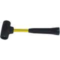 Nupla Dead Blow Hammer without Tips, 17 oz. Head Weight, Fiberglass with Nonslip Grip Handle Material