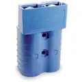 Anderson Power Products Power Connector, Blue, 1/0 Wire Size (AWG), 0.437" Max. Wire Dia.