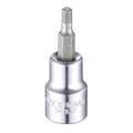 Westward Socket Bit, Insert Length 3/4", Replaceable Insert No, SAE, Tip Size 5/32", Tip Style Hex