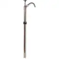 Stainless Steel Hand Operated Drum Pump, Piston, Ounces per Stroke: 4 to 20
