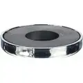 Encased Round Base Magnet, 25 lb. Max. Pull, 0.375" Thickness